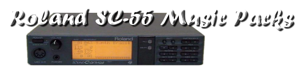Roland SC-55 Music Packs
